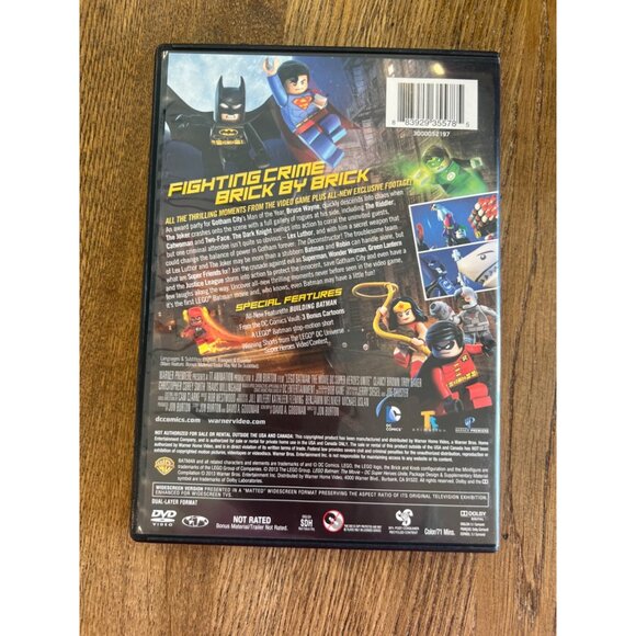Lego Batman The Movie DC Super Heroes Unite DVD 2013 Animated Movie Pre-Owned - Picture 4 of 4